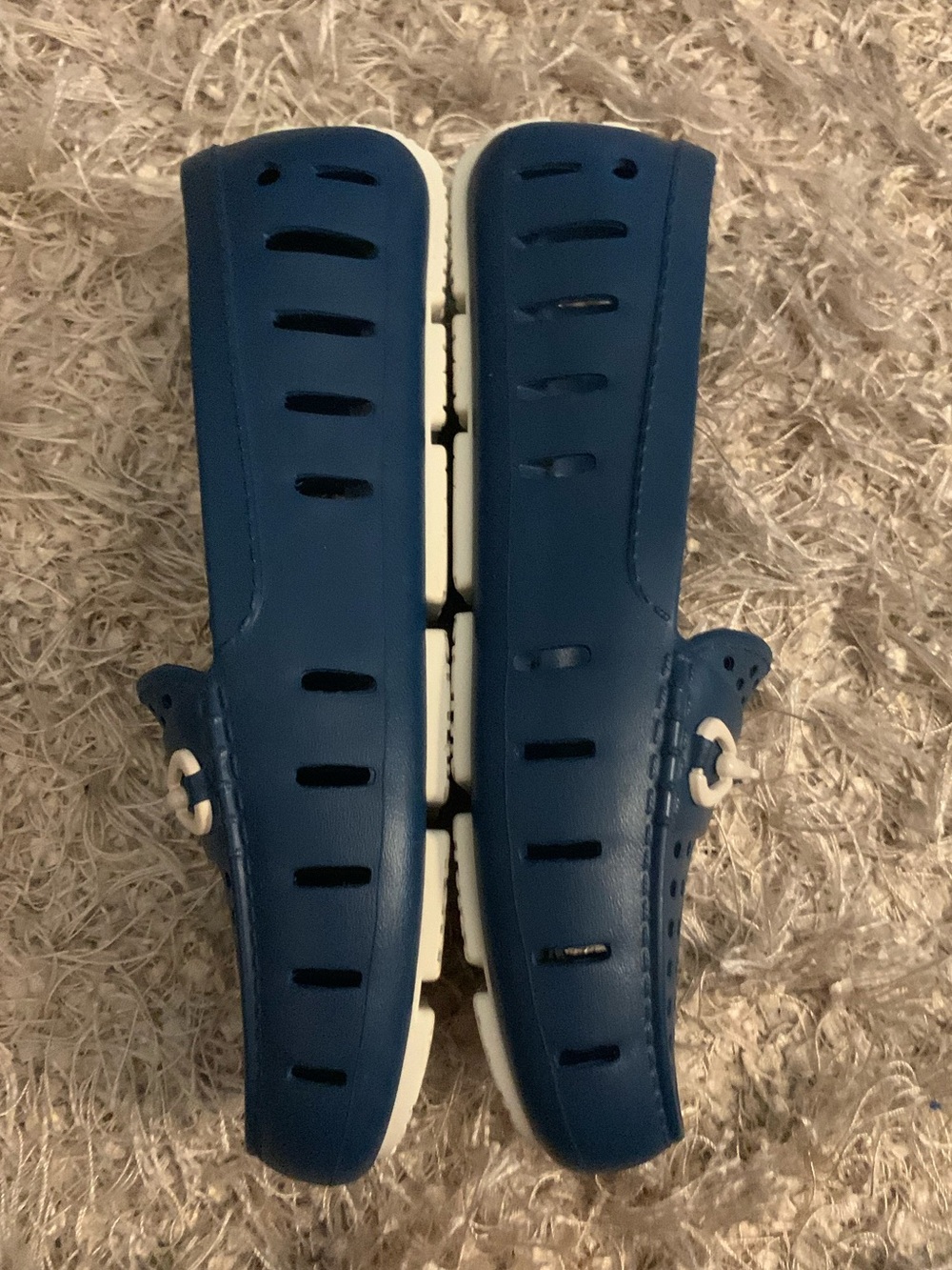 Classic Blue Women's Slip-On Floafers with Accent Bit size 9 - Picture 5 of 8